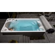 Feltekerhető termotető úszómedence – Hydropool 19' (236x558 cm), szürke