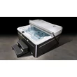 Termotető masszázsmedence - Hydropool 575-12 (203x203 cm), szürke