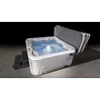 Termotető masszázsmedence - Hydropool Serenity 4000 (157x211 cm), gesztenyebarna