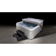 Termotető masszázsmedence - Hydropool Serenity 4000 (157x211 cm), gesztenyebarna