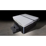 Termotető masszázsmedence - Hydropool 575-12 (203x203 cm), szürke