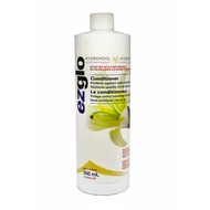 EZ GLO vízkezelő tisztítószer flakon, fehér kupakkal, 500 ml, jakuzzikhoz és úszómedencékhez, vízkő és fémionok ellen