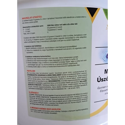 Tisztítószer EZ CHLOR Klór granulátum 4 kg - gyorsan oldódó